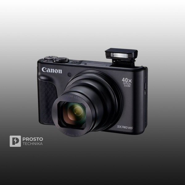 Фотоаппарат Canon PowerShot SX740 HS, чёрный